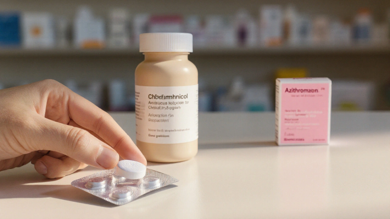 Chloramphenicol vs. Common Antibiotic Alternatives: A Practical Comparison