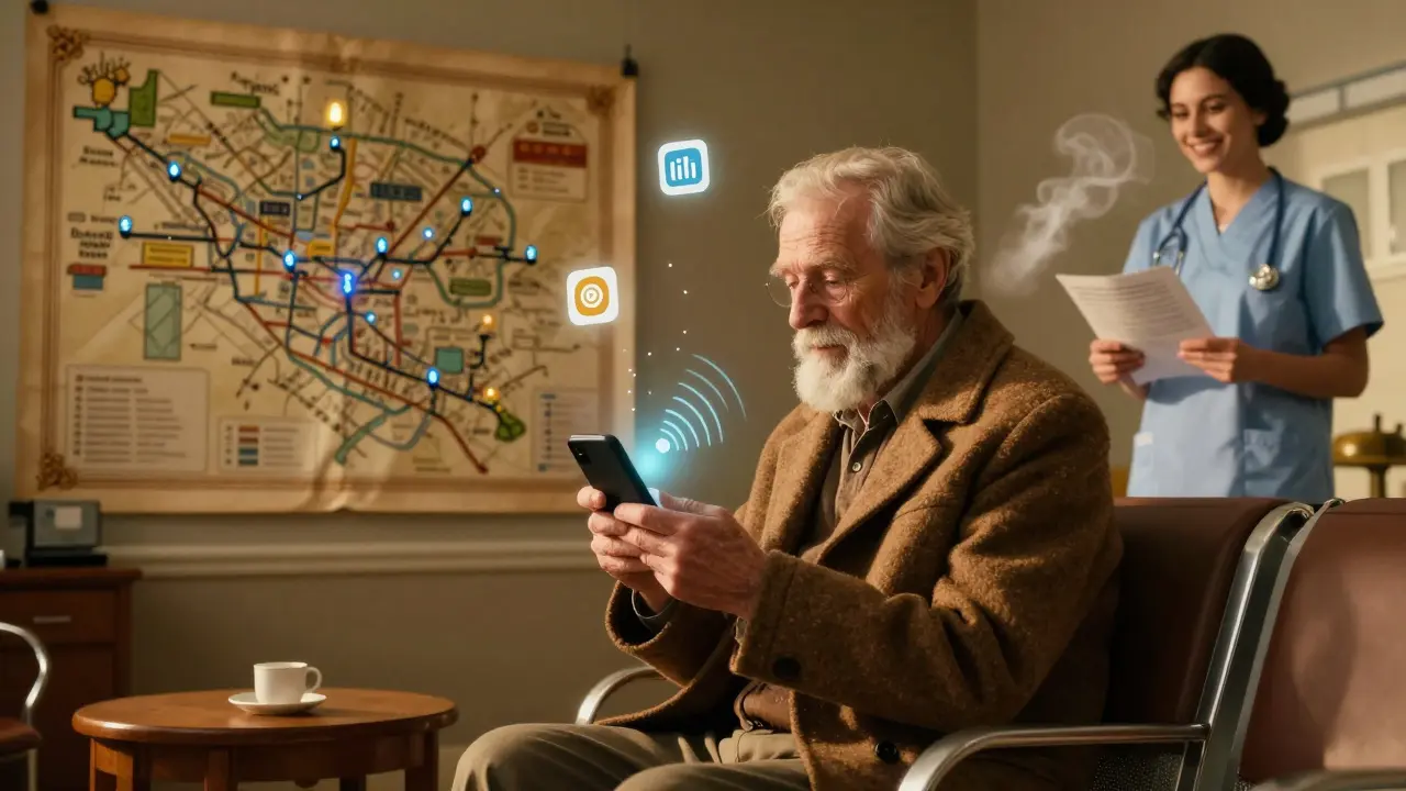 Accessible Audio Resources for Visually Impaired Patients in Healthcare