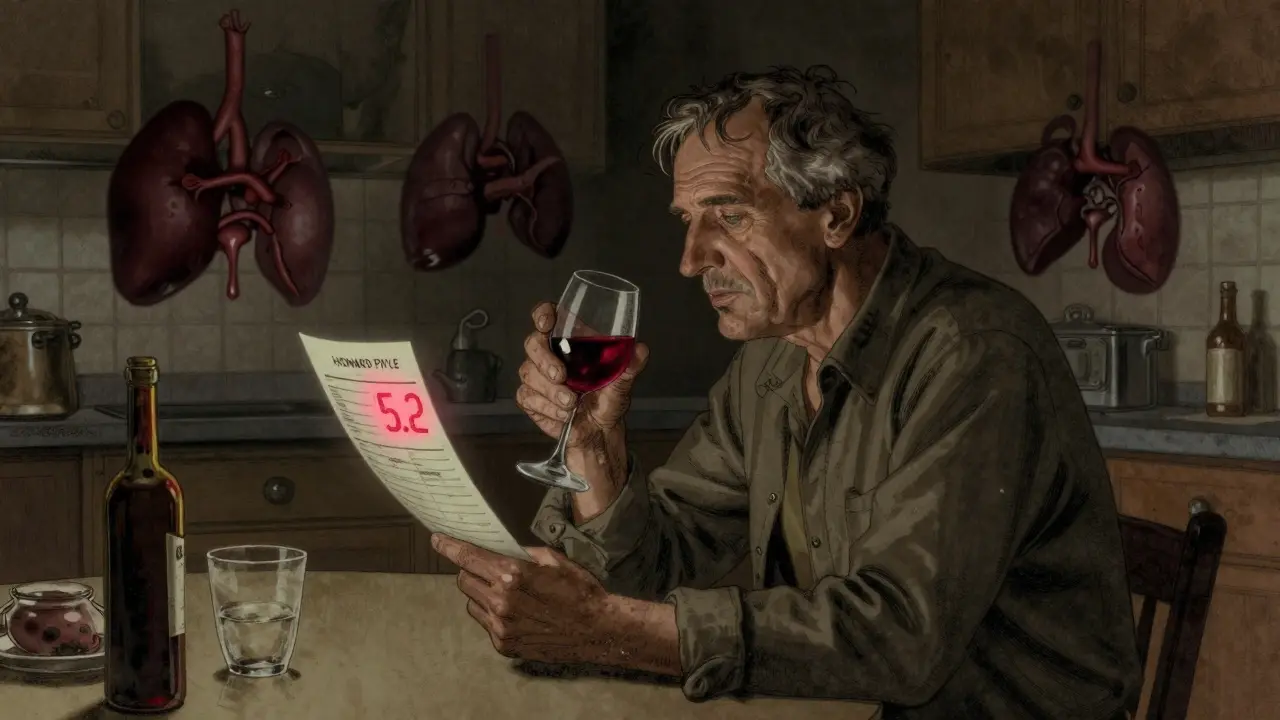 Alcohol and Blood Thinners: What You Need to Know About Bleeding Risk and INR Changes