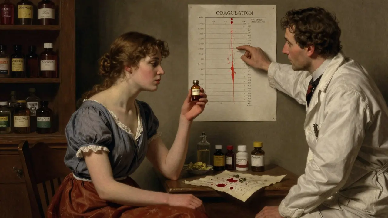 Feverfew and Anticoagulants: Bleeding Risk Assessment